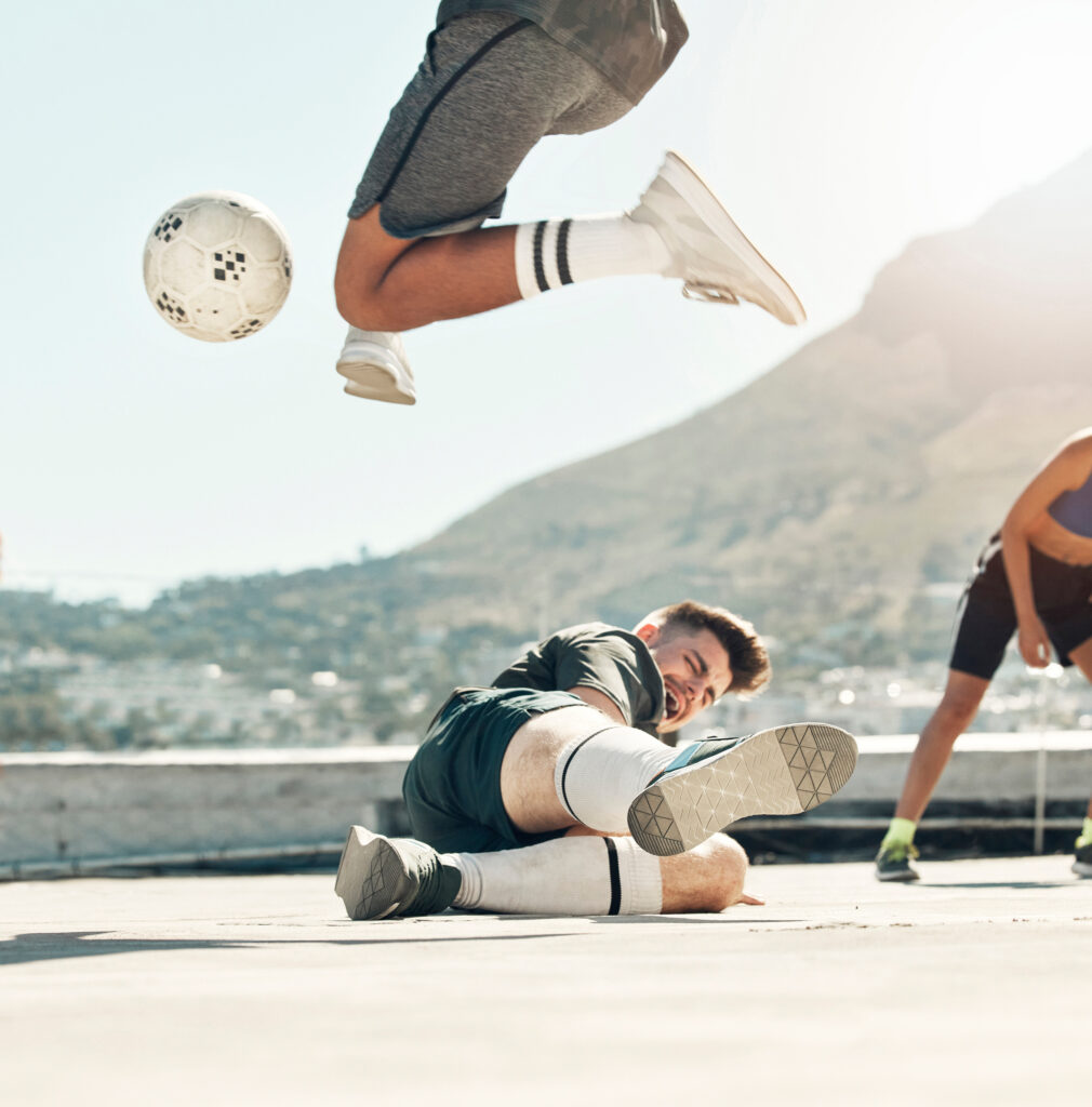 ball-soccer-rooftop-game-with-men-sports-training-activity-together-fitness-workout-city-diversity-football-competition-friends-lifestyle-exercise-health-wellness-outdoors