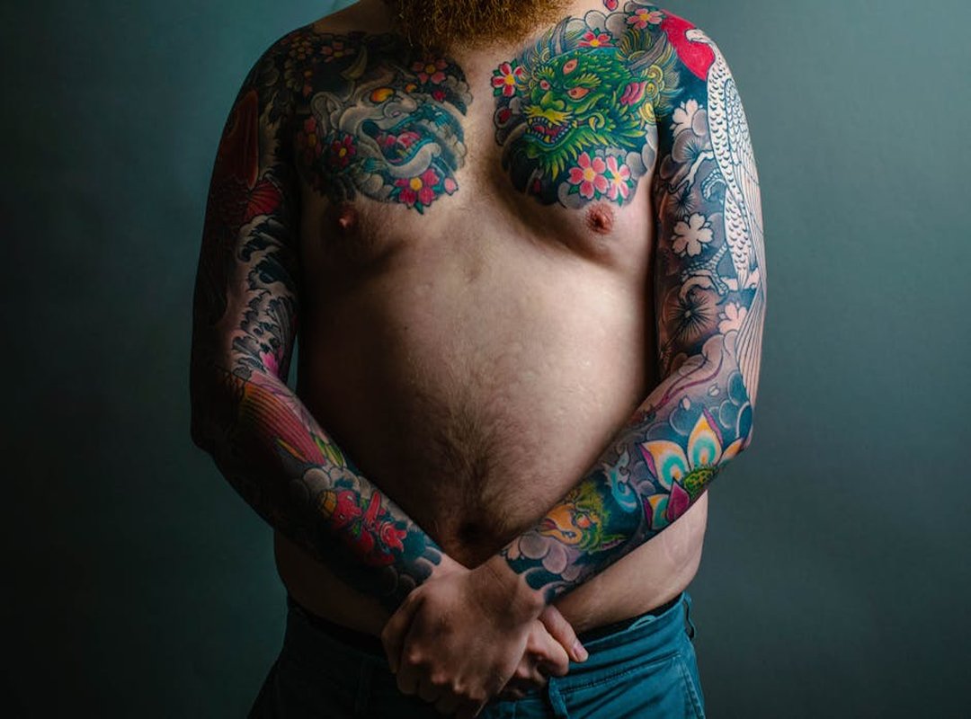 masculine lily tattoos for guys
